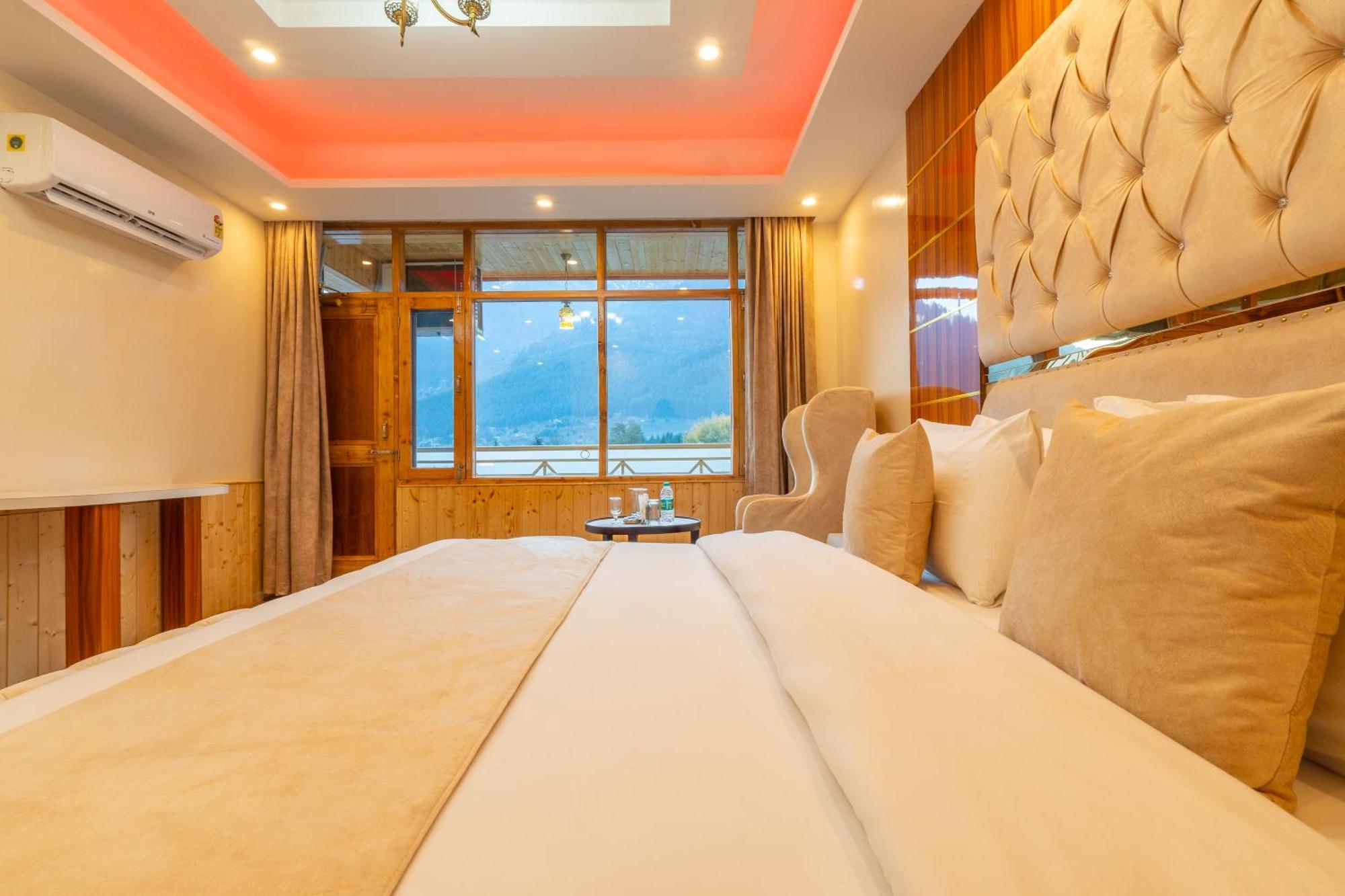 West Western Resort Manali #Neartomallroad #Gym #Lawn #Playingzone #Pooltable #Kidsfriendly #Mountainview #Tabletennis #Familyfriendly #Privateparking Exterior photo